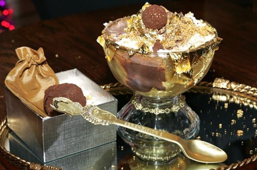 The Frrrozen Haute Chocolate Ice Cream Sundae