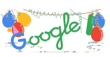 ประวต Google Google Doodle ฉลอง วนครบรอบ 18 ป