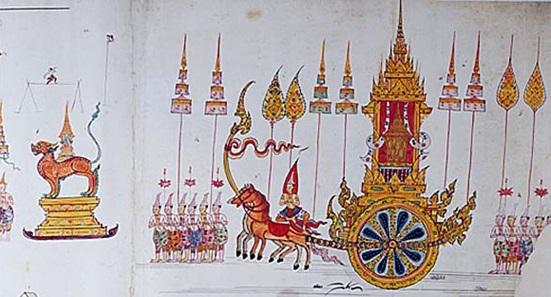 burial king Ayutthaya in1704